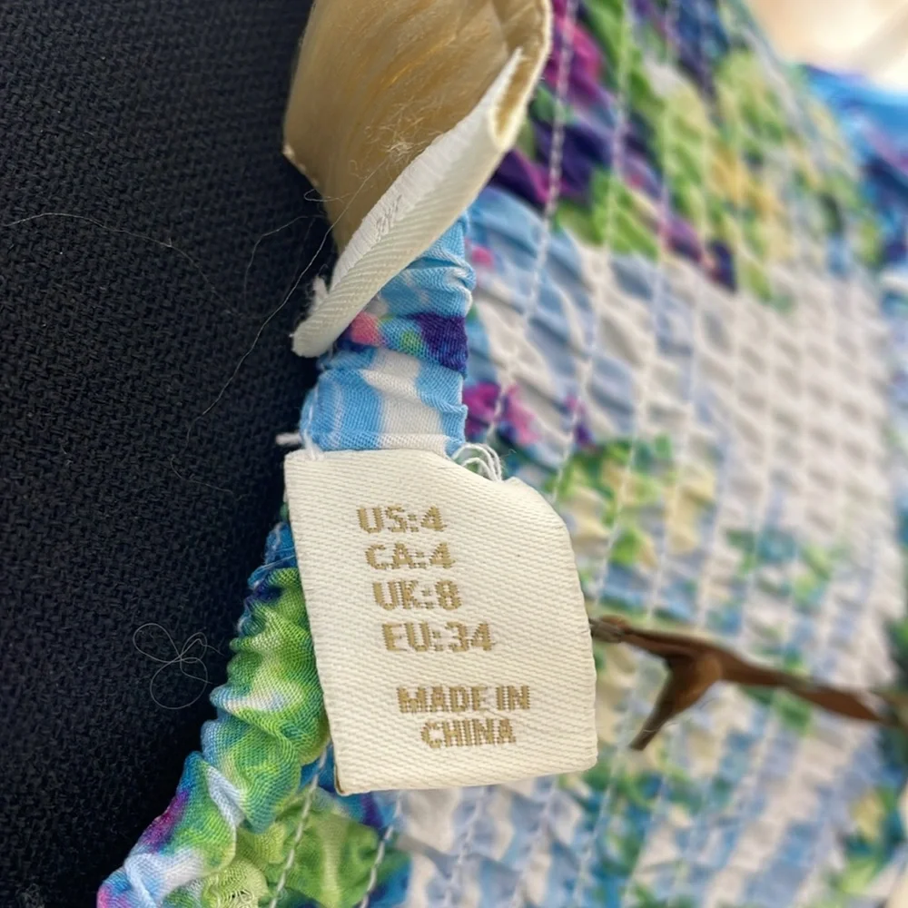 Brand new summer dress, 100% silk - Cynthia Rowley - Picture 4 of 8